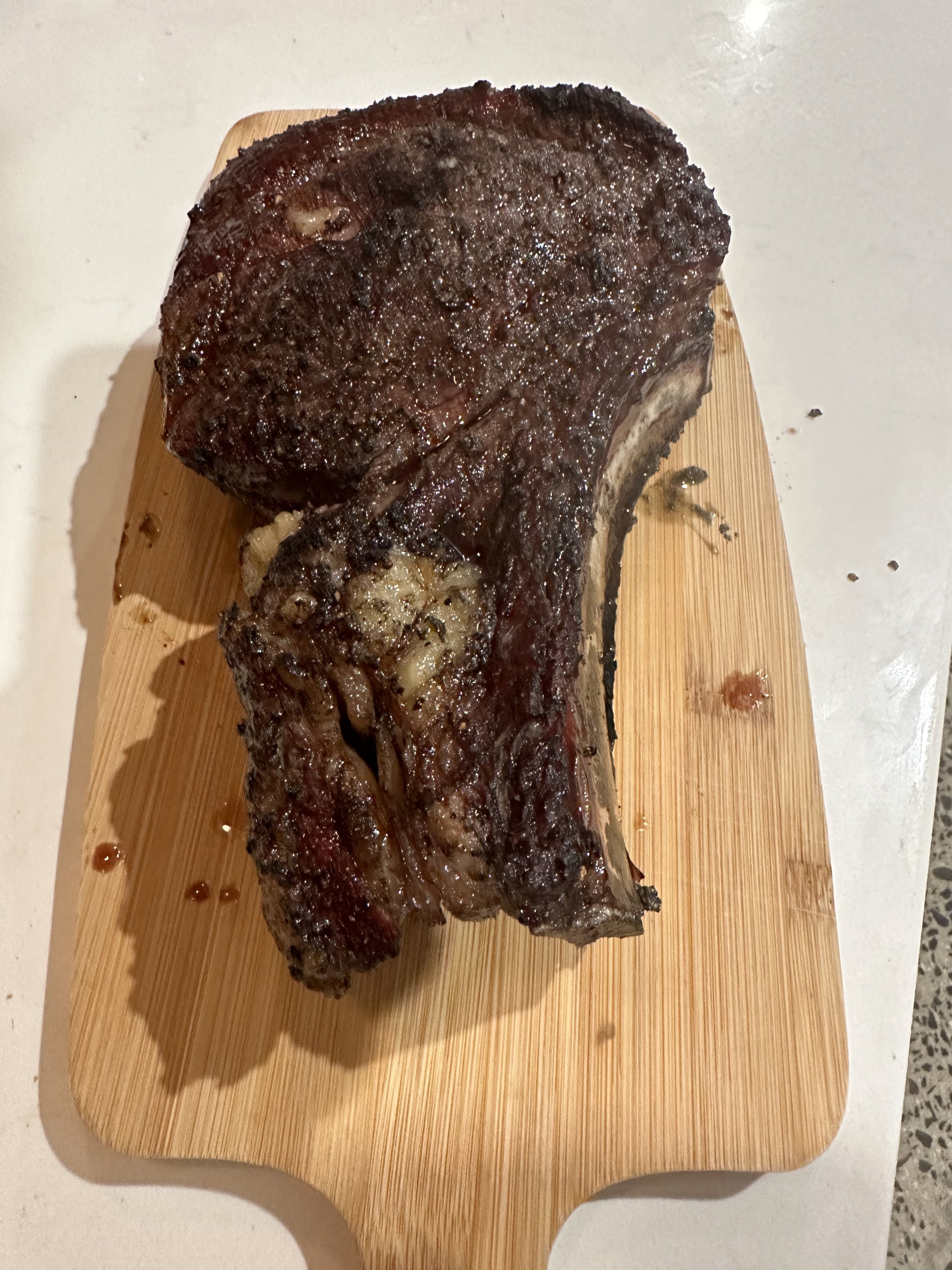 reverse sear steak. rib eye steak. how to cook rib eye steak. regenerative agriculture. how to cook. organic meat. online butcher. farm Victoria. visit Victoria