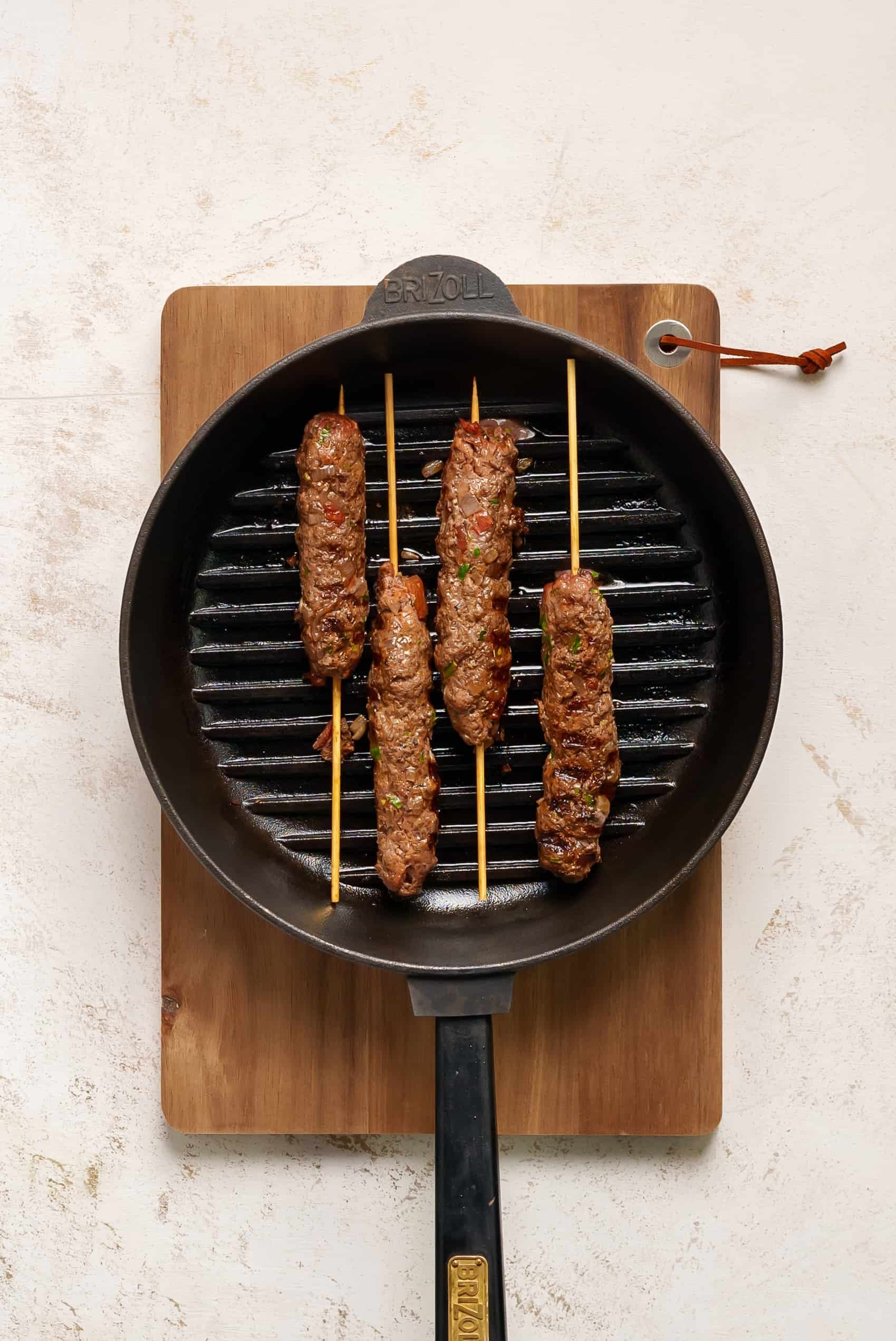 How to cook the perfect lamb kofta. regenerately farmed produce. vic farmers market. lamb kofta. lamb kofter. greek lamb recipe.