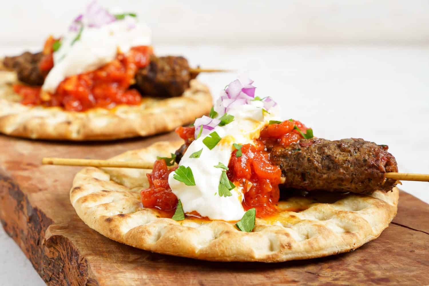 How to cook the perfect lamb kofta. regenerately farmed produce. vic farmers market. lamb kofta. lamb kofter. greek lamb recipe.